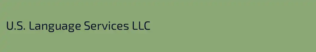 U.S. Language Services LLC